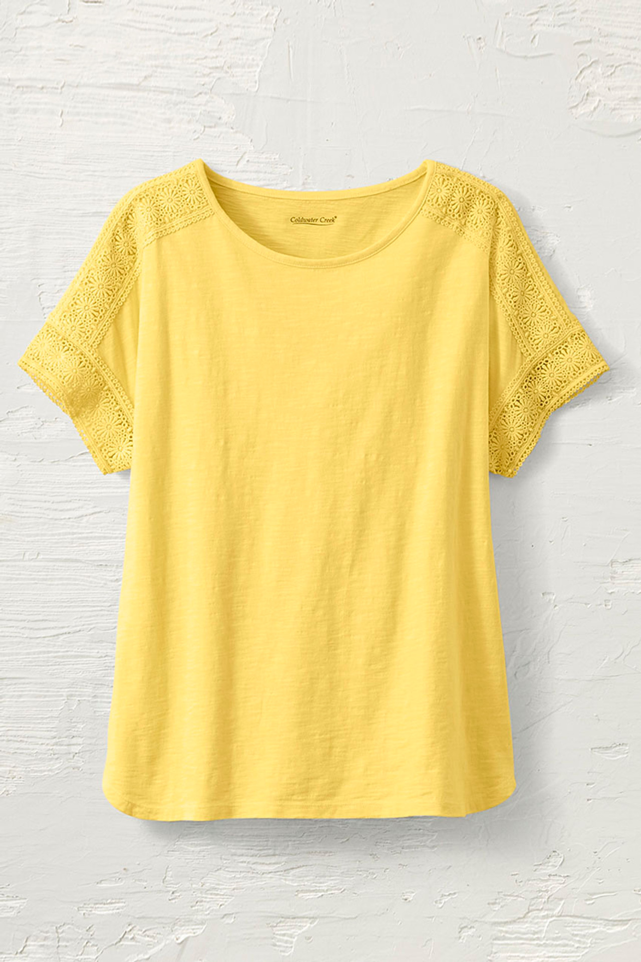 Little Lace 100% Cotton Tee