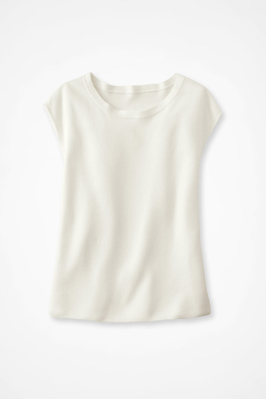 Cap Sleeve Sweater Tee