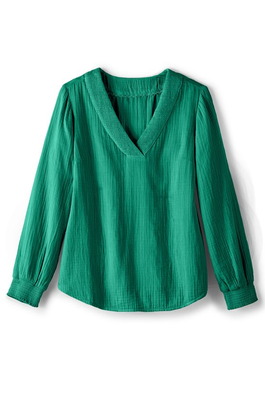 Genna Gauze Top