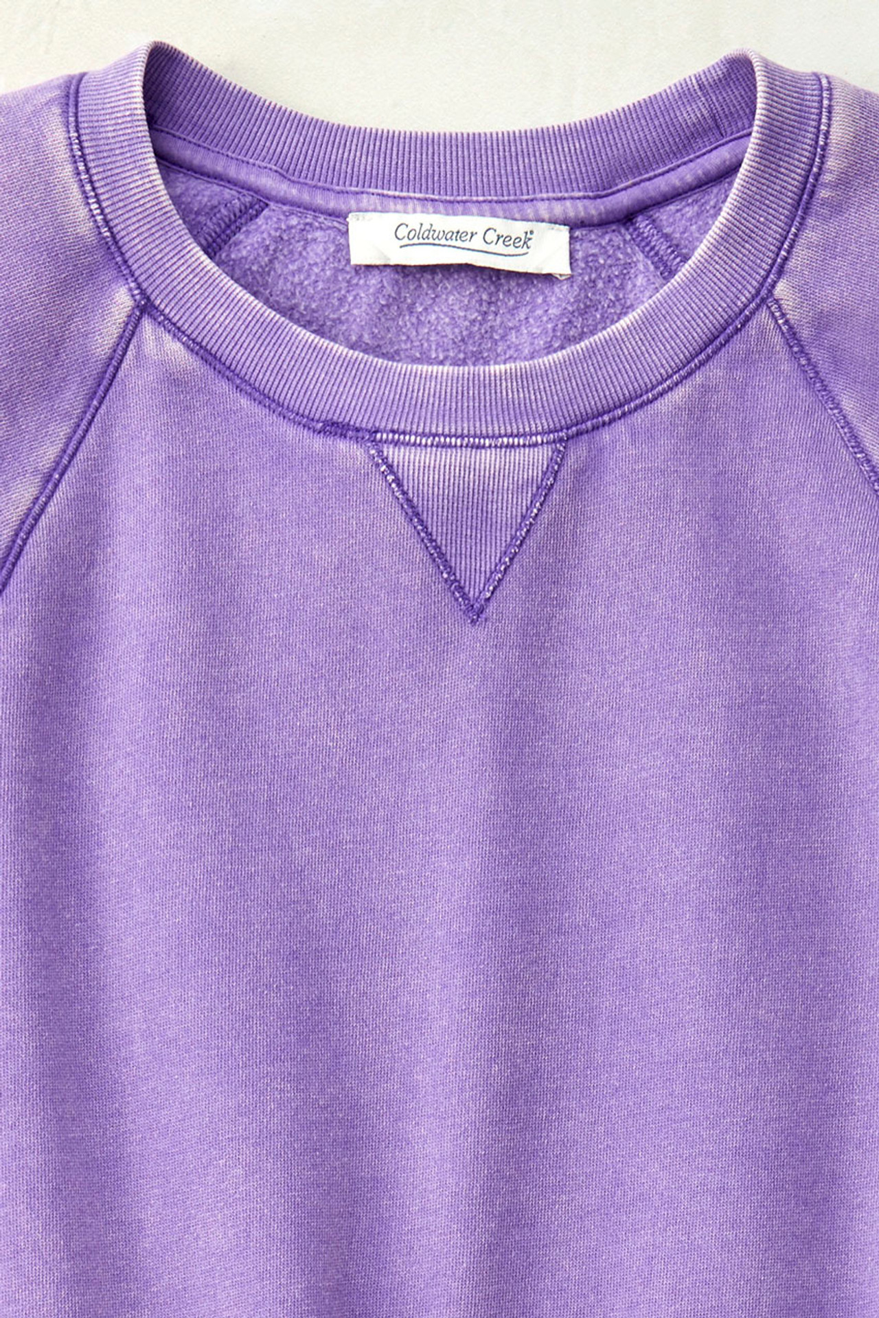Colorwash Tunic Sweatshirt