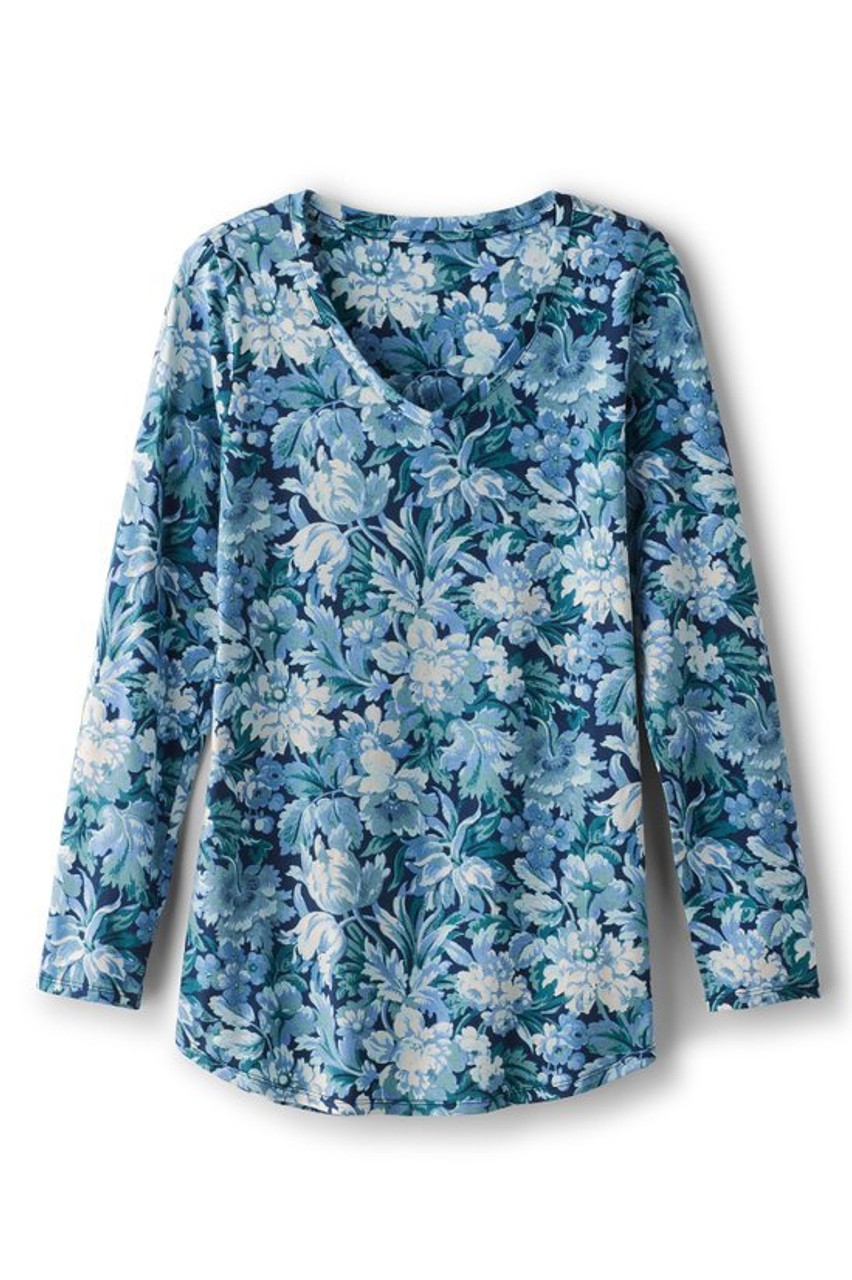 SoftEssential™ Supima® Isabel Long Sleeve Tunic