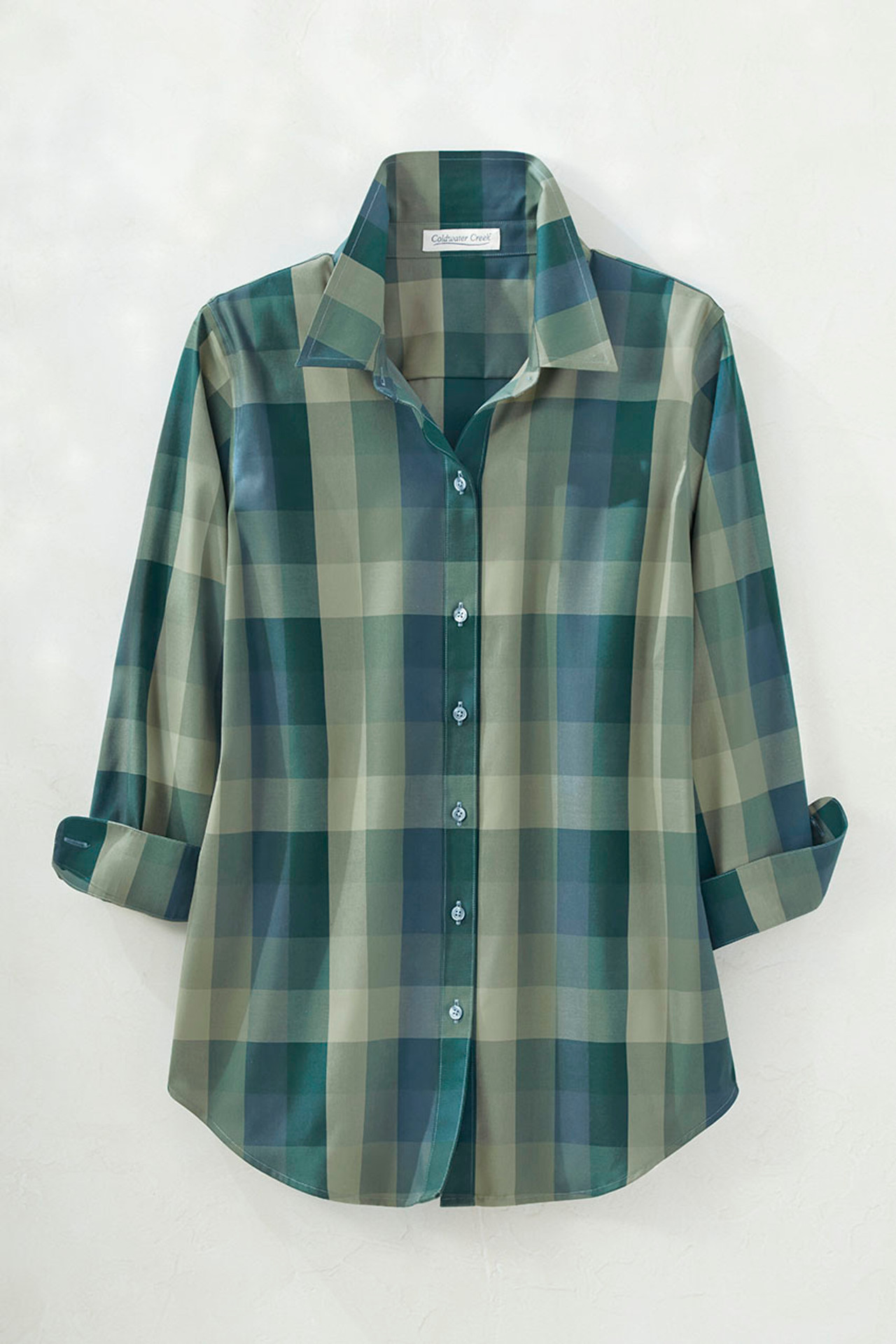 Paxton Plaid No Iron Shirt (3/4)