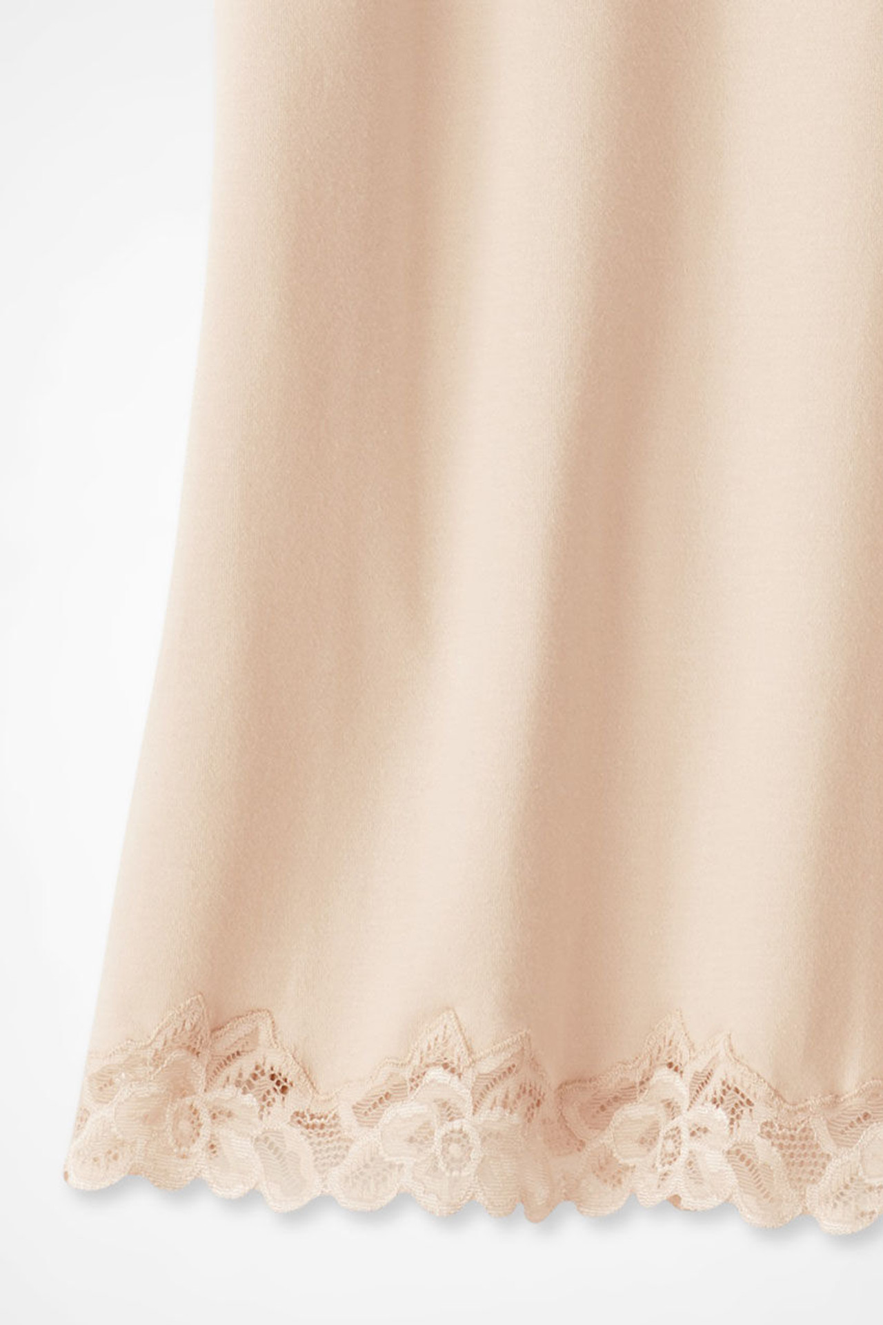 Longer Length Double Lace Tank