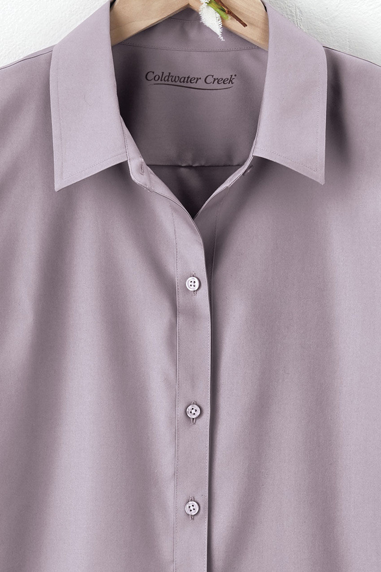 Short Sleeve Stain Stop No-Iron Shirt
