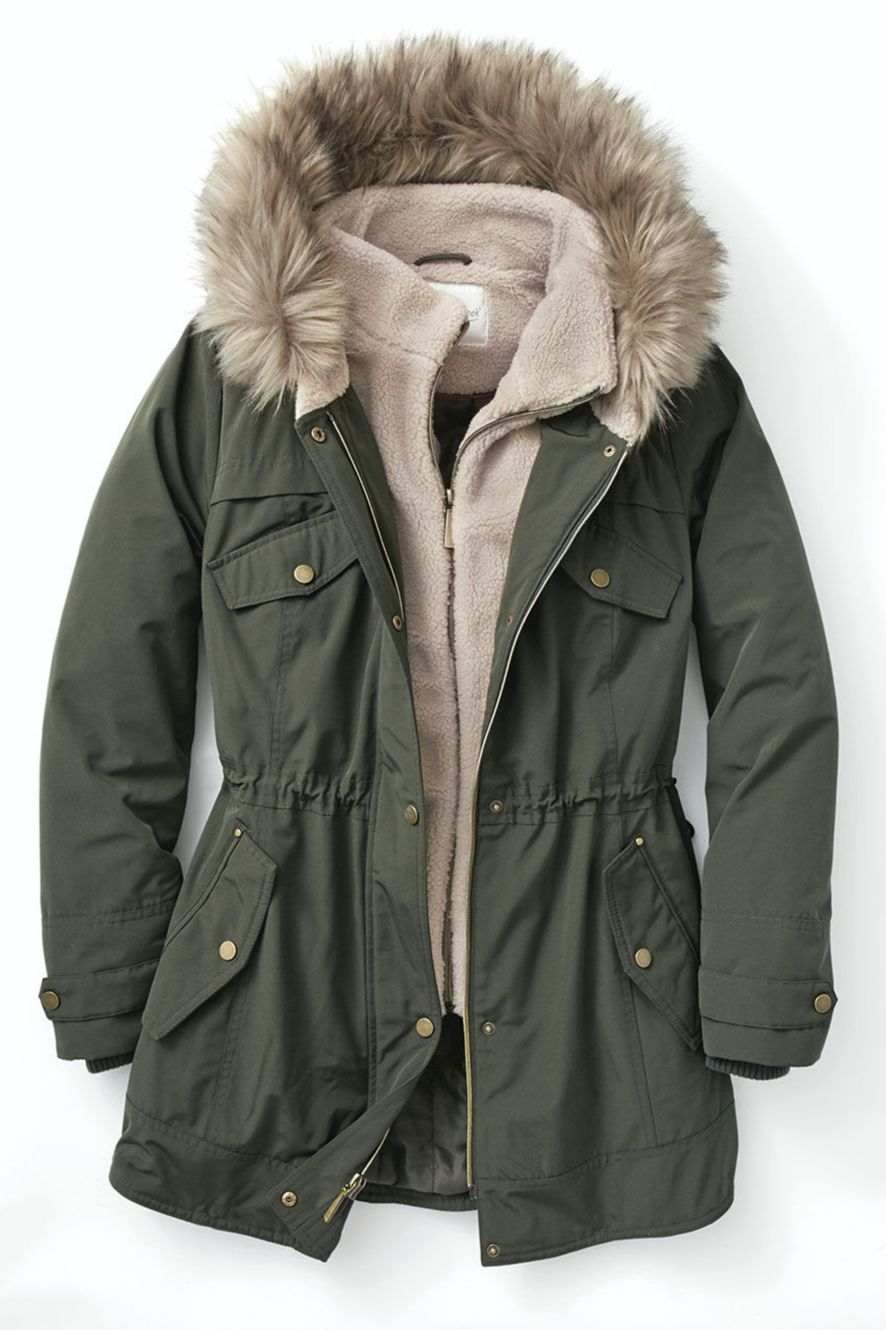 Hooded Twill Anorak