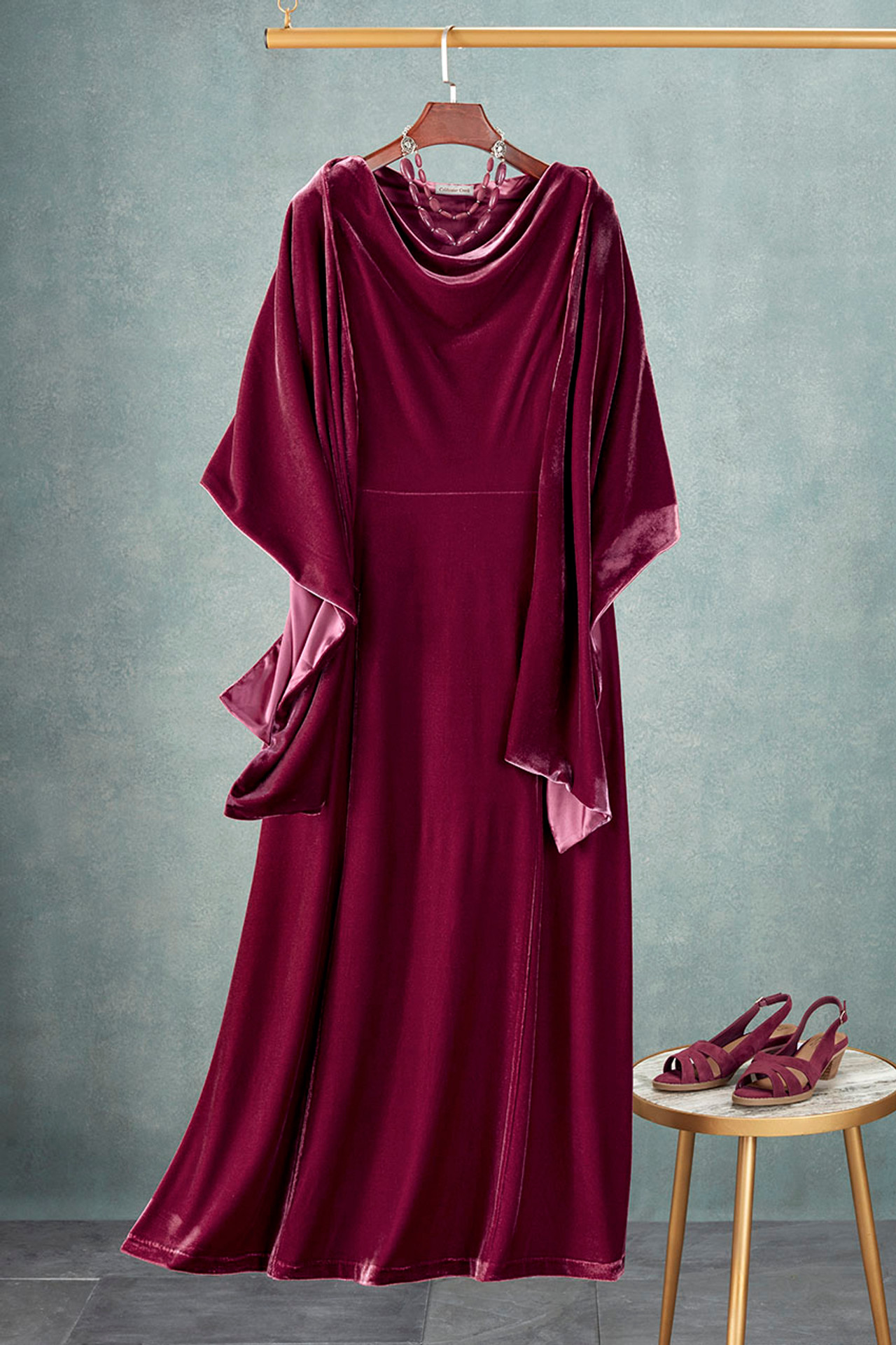 Lunette Velvet Dress