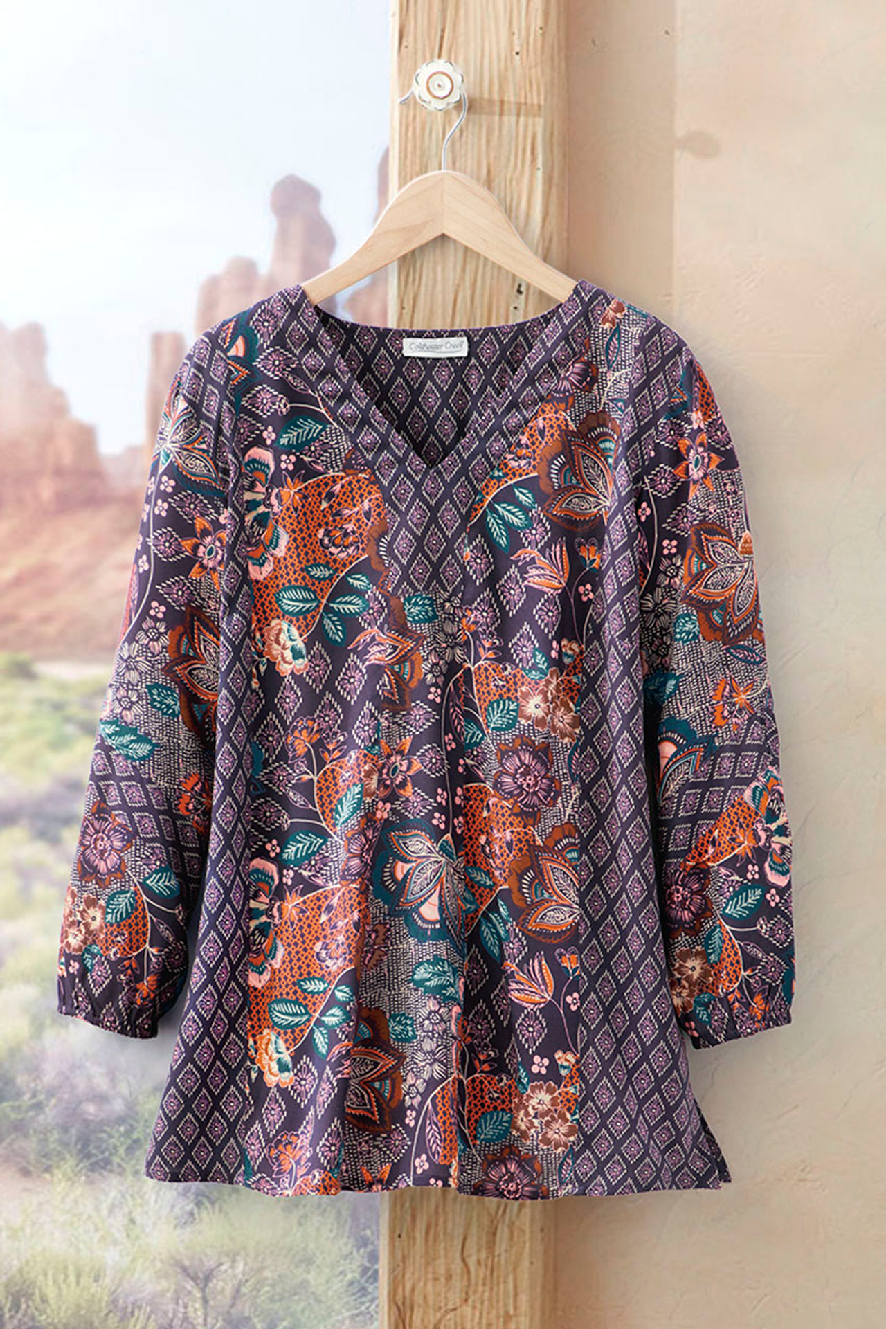 Twin Print Melody Tunic