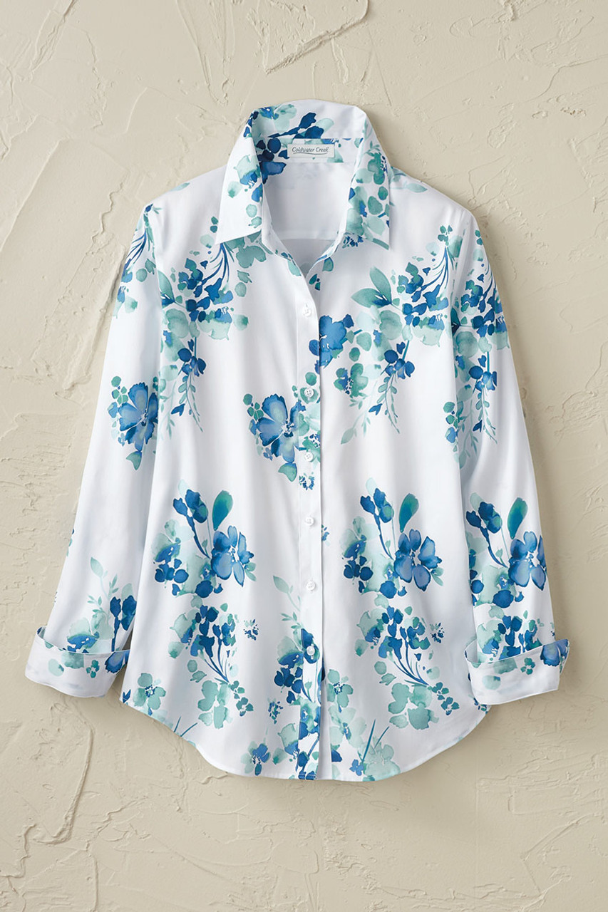 Spring Serenity No-Iron Shirt