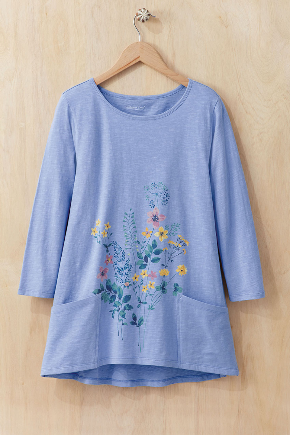 Painted Wildflowers Knit Tunic