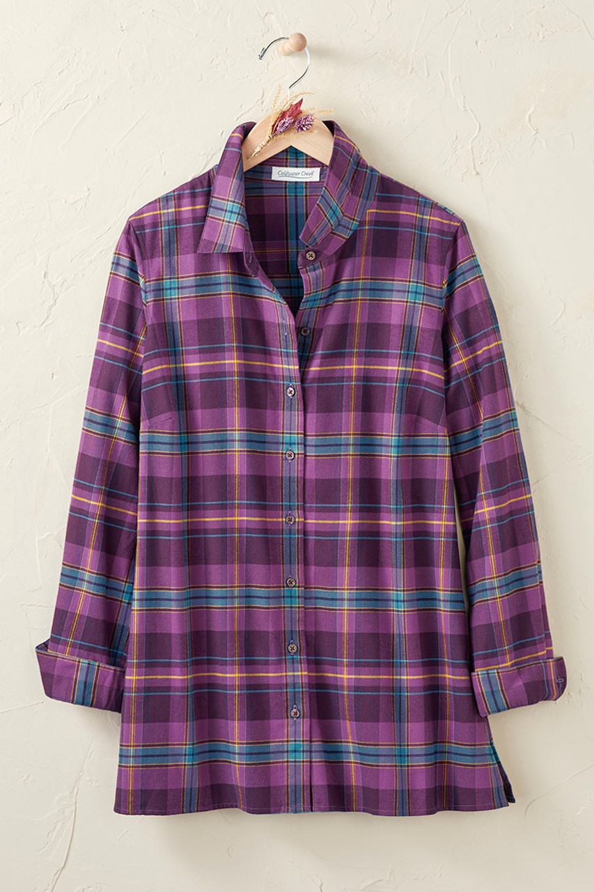 Sweetbriar NorthCountry Flannel Tunic