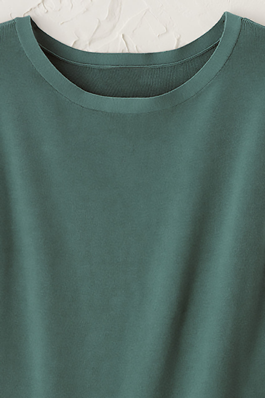 Cap Sleeve Sweater Tee