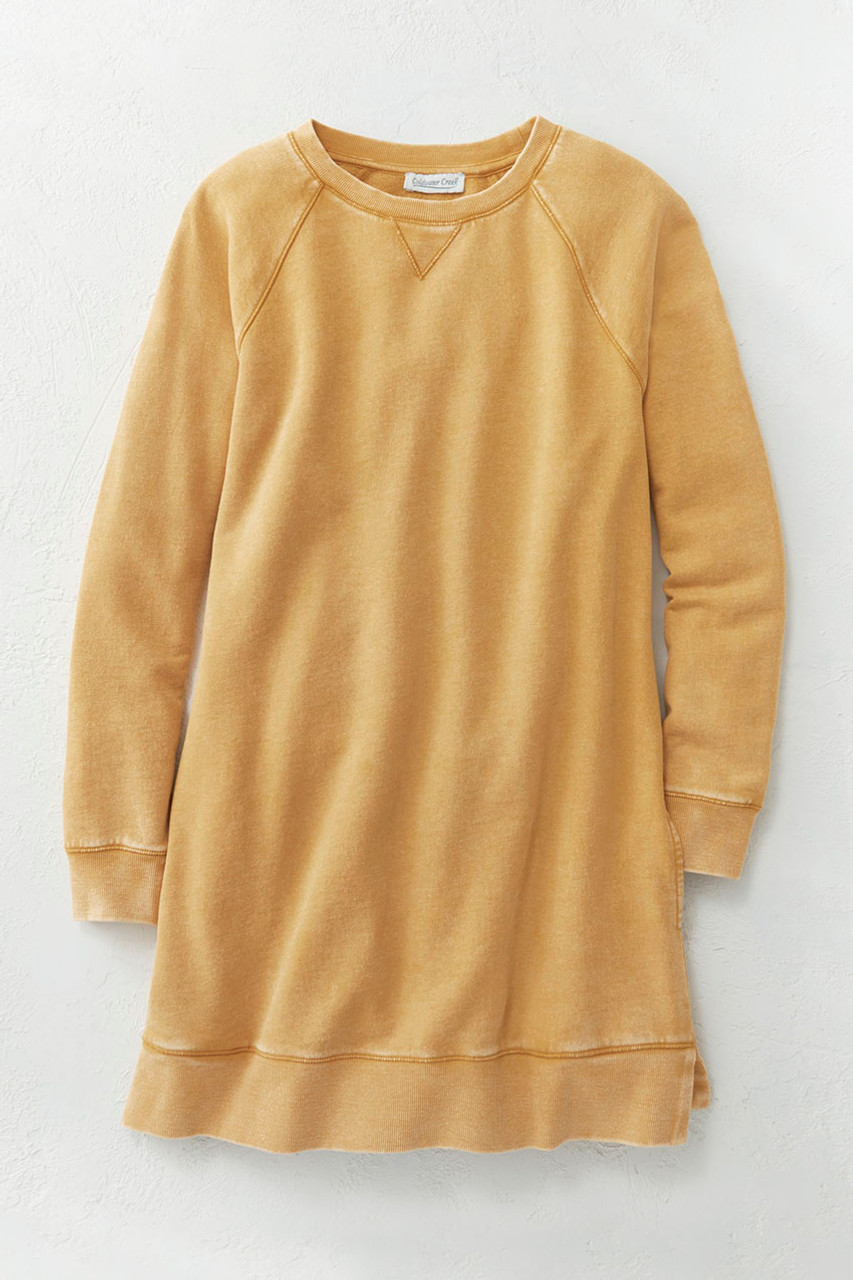 wash Tunic Sweatshirt