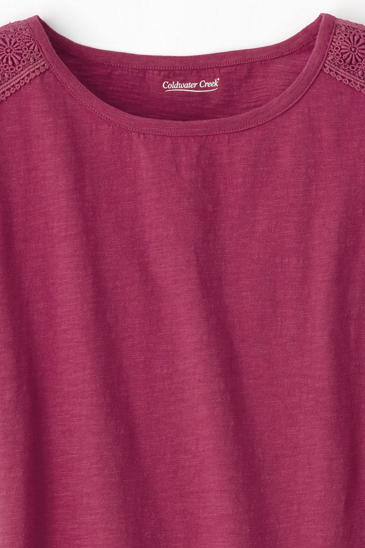 Little Lace 100% Cotton Tee