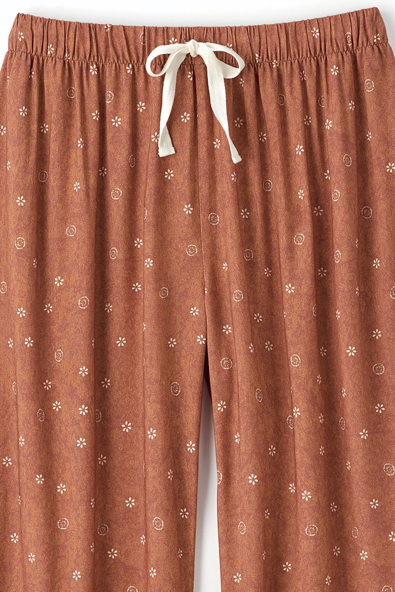 Terra Border Print Pants