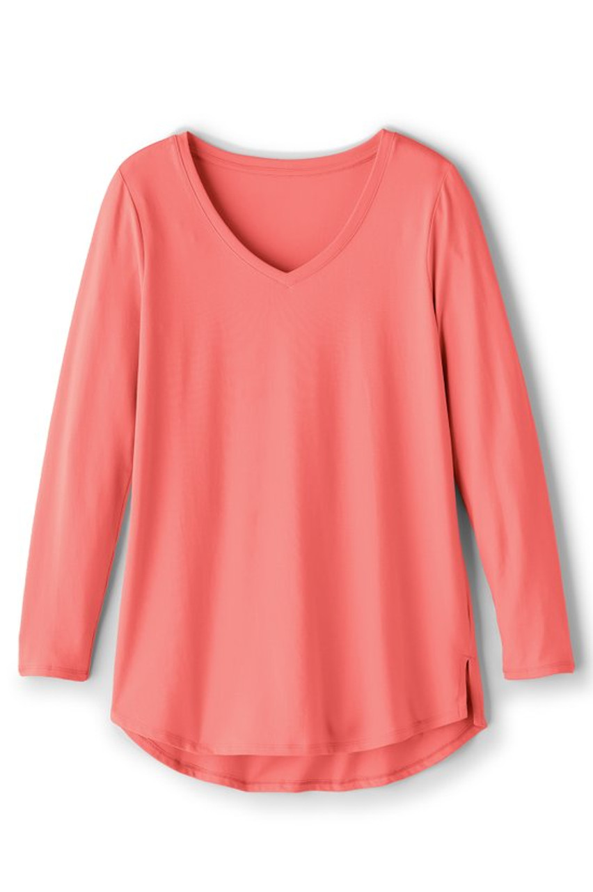 SoftEssential™ Supima® Isabel Long Sleeve Tunic