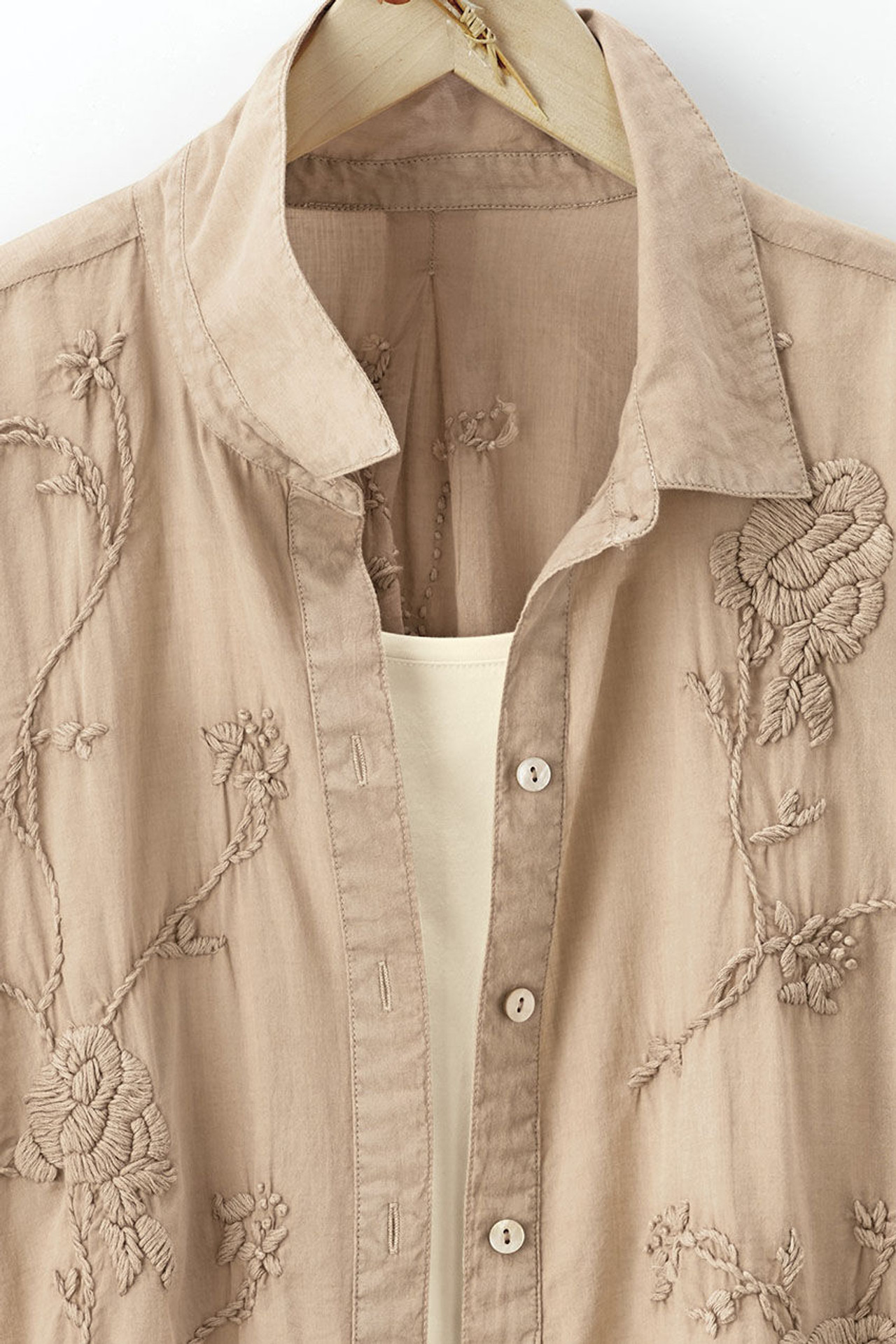 Hidden Garden Embroidered Tunic