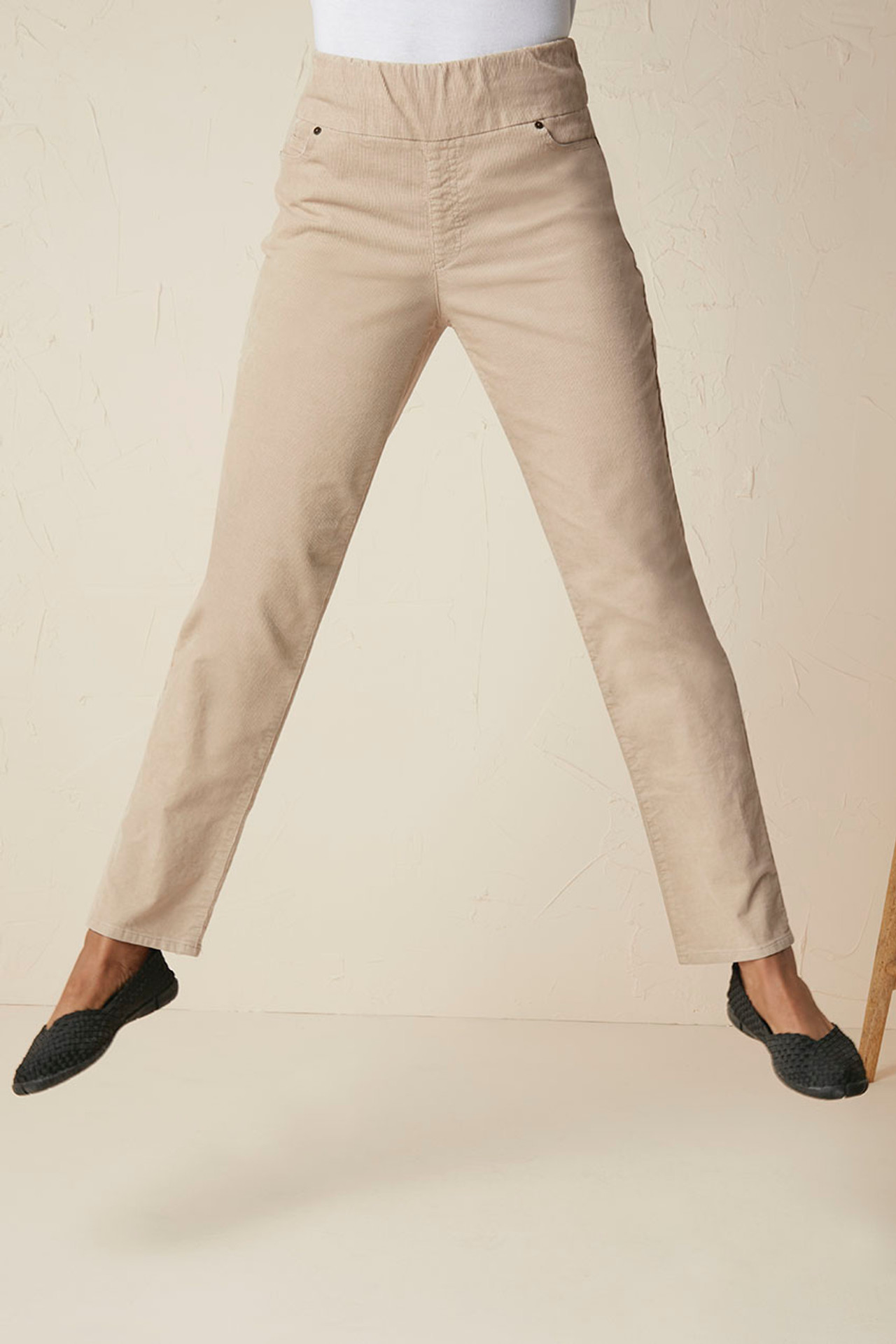 Pull-On Stretch Corduroys