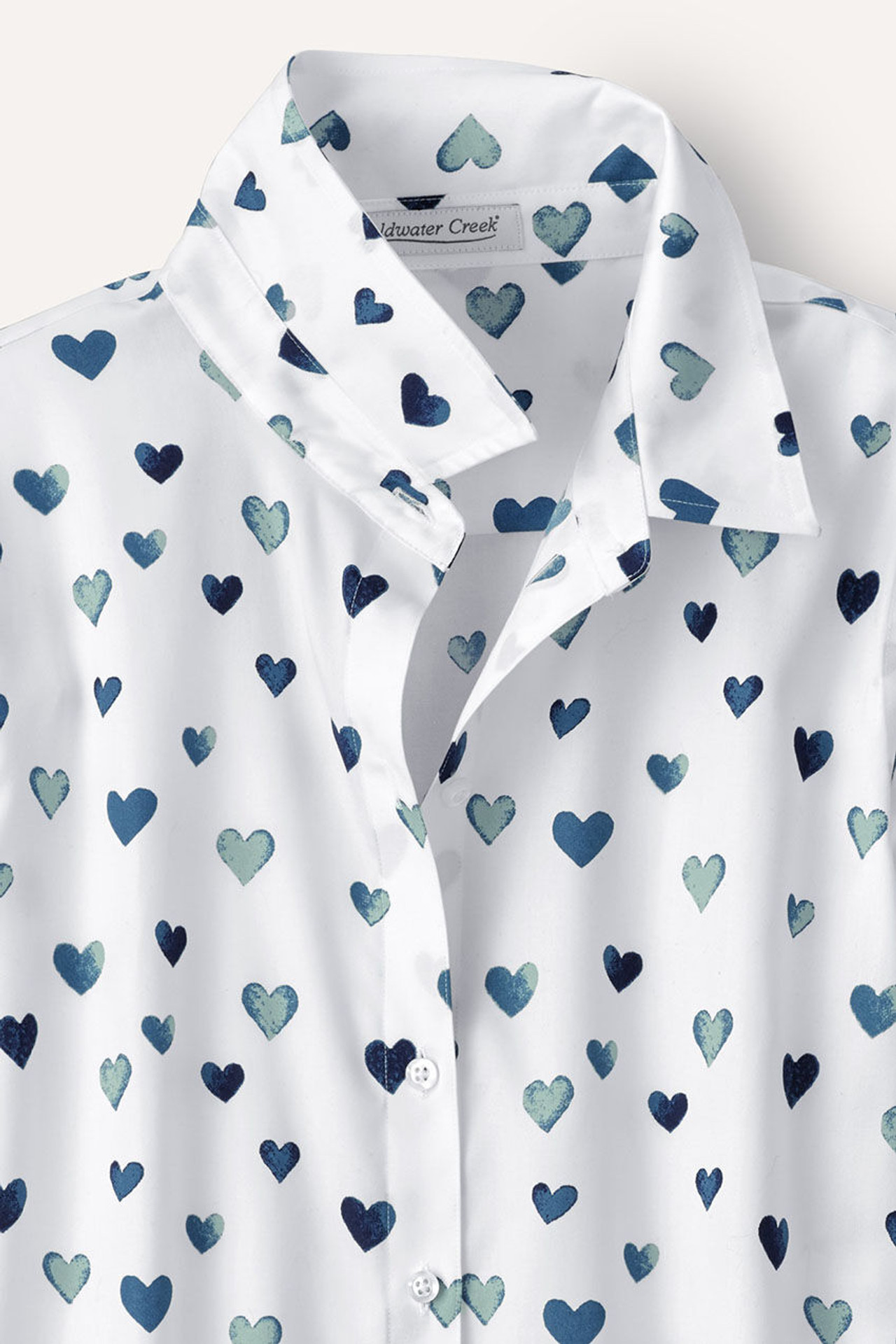 Confetti Hearts No-Iron Shirt