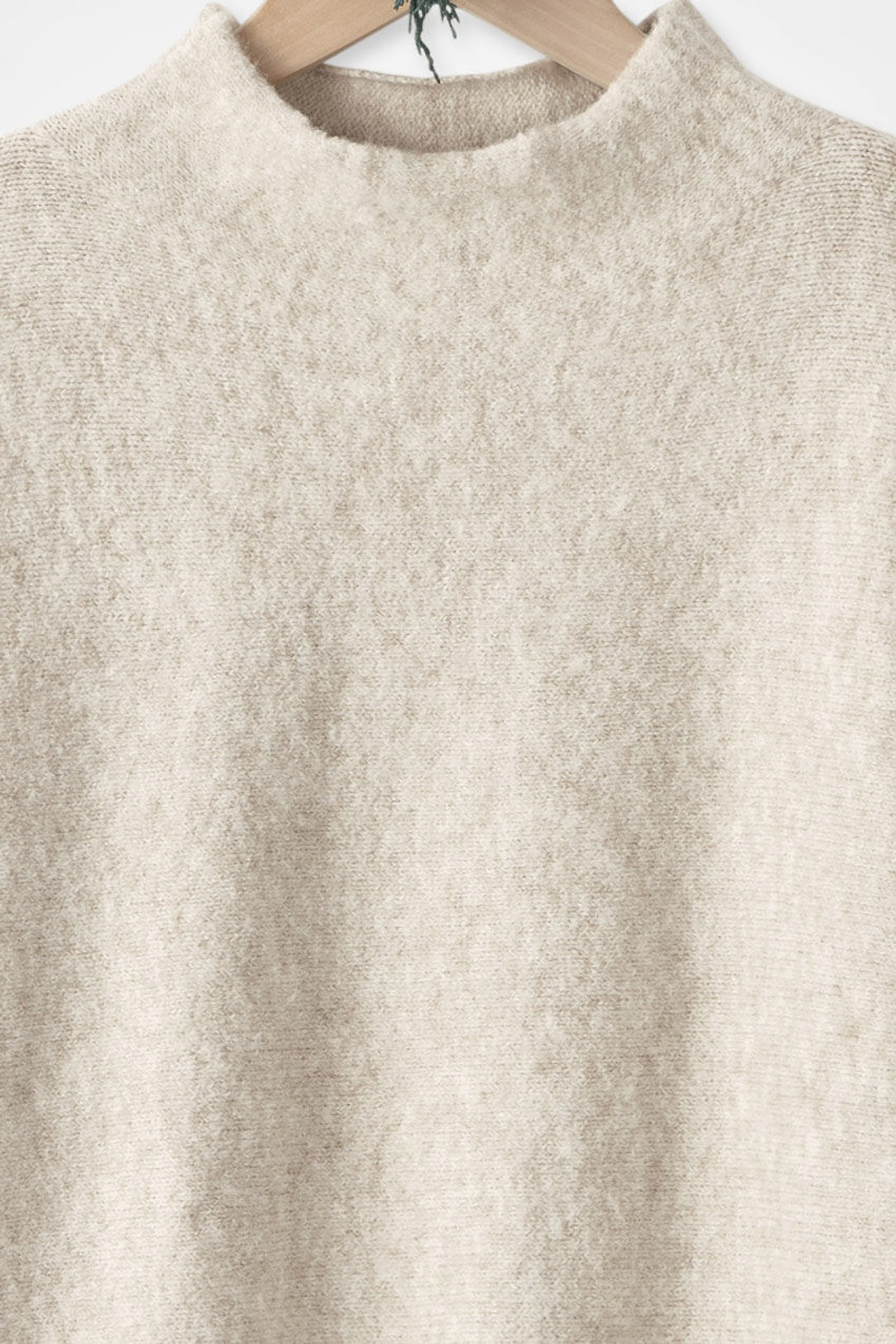 Dolman Sleeve Mockneck Sweater