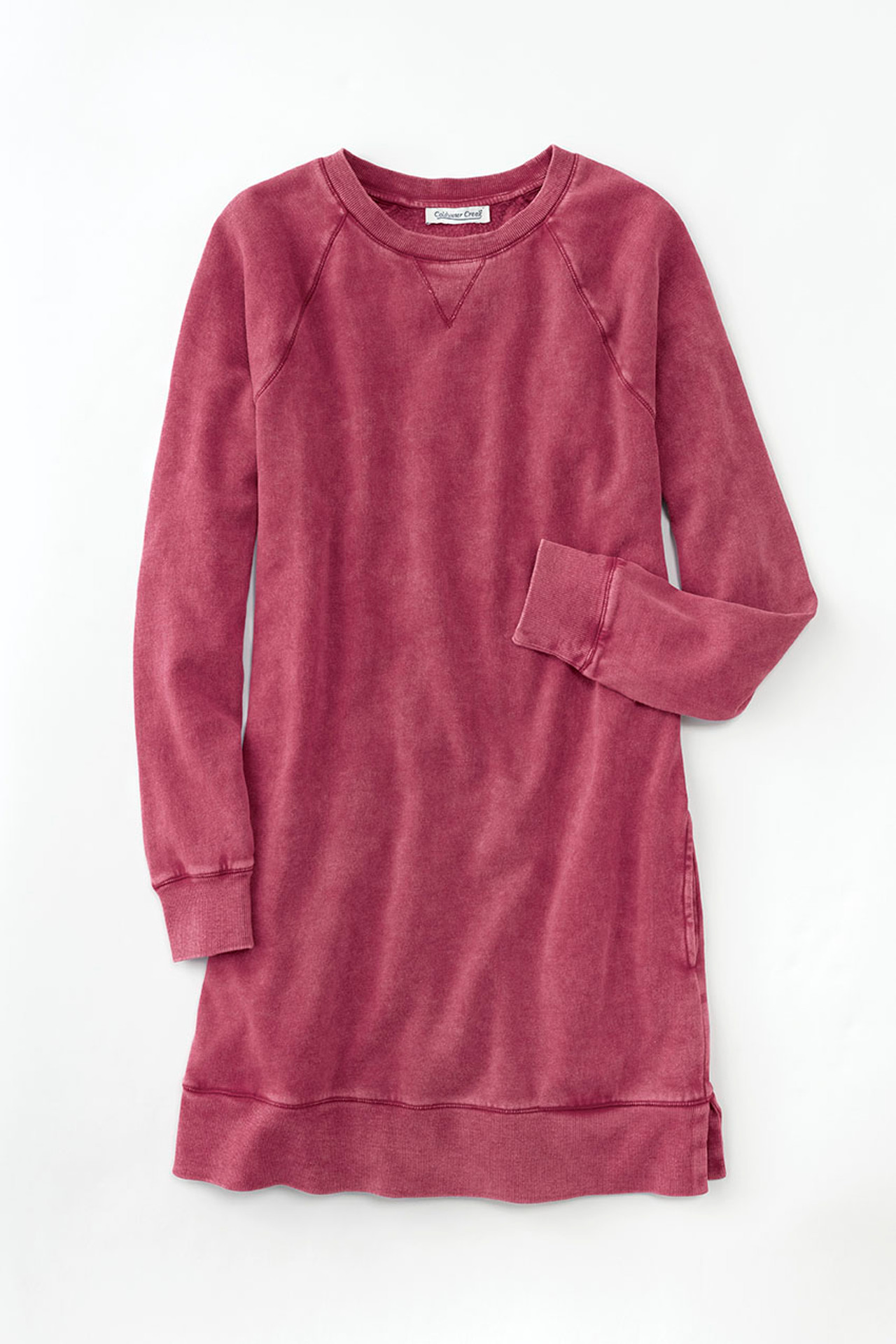 Longer Length Colorwash Sweatshirt