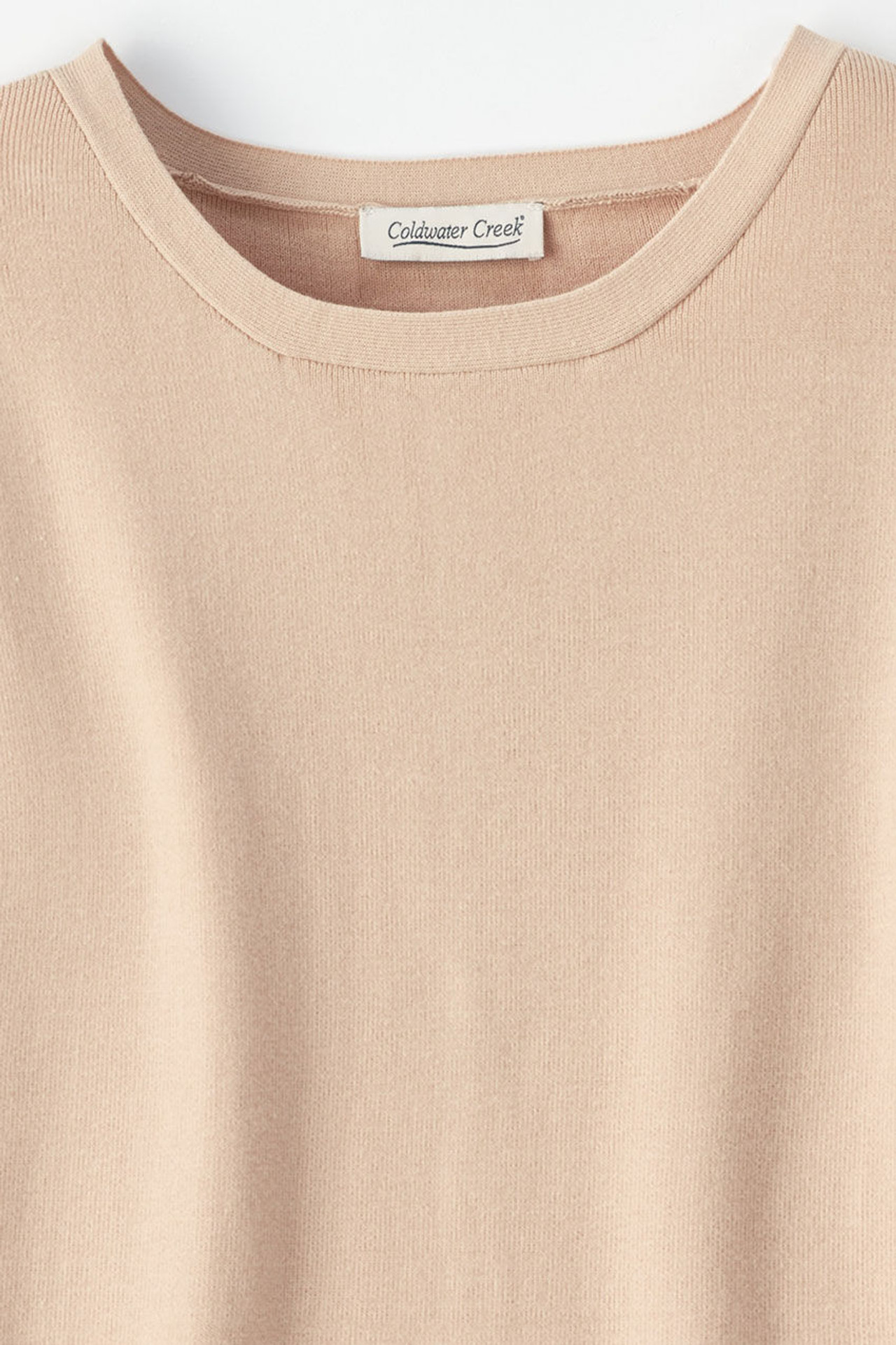 Cap Sleeve Sweater Tee