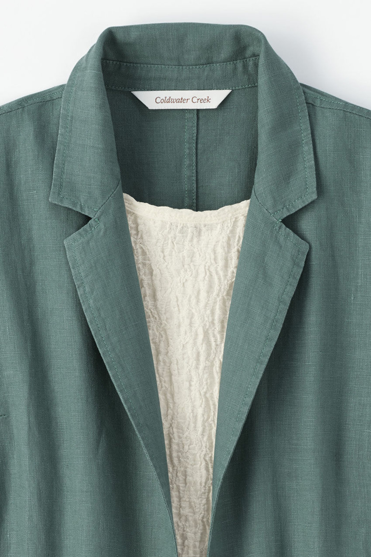 Linen Boyfriend Jacket