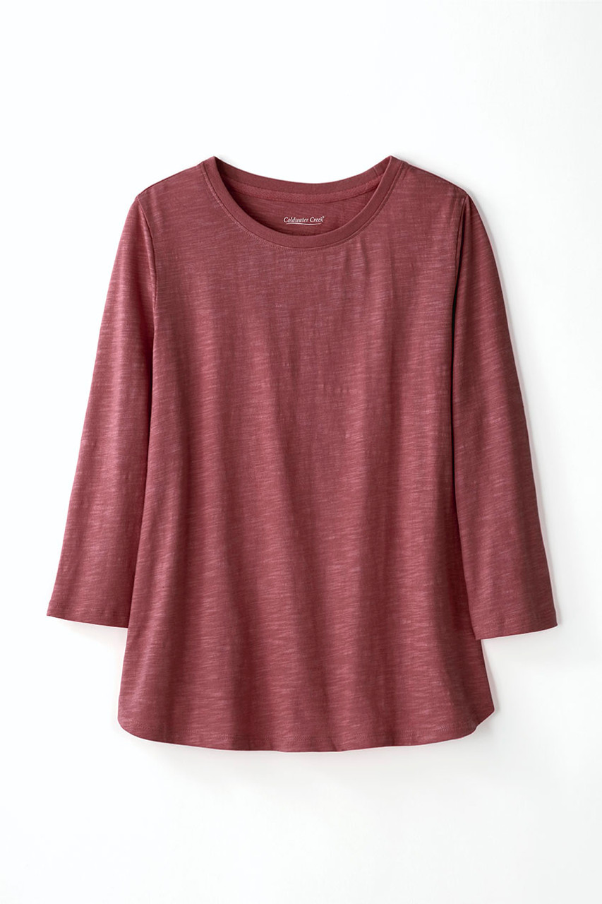 Just Right Slub Knit Tee