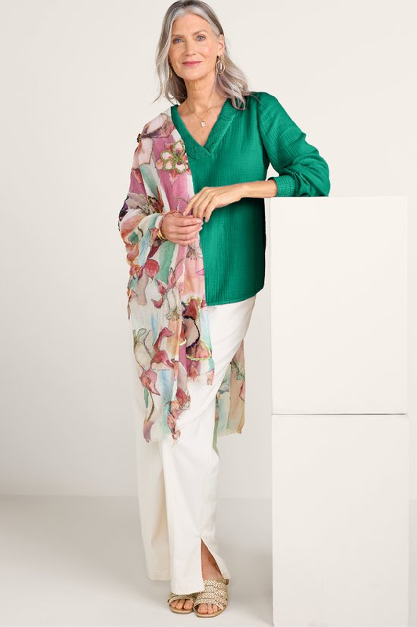 Genna Gauze Top