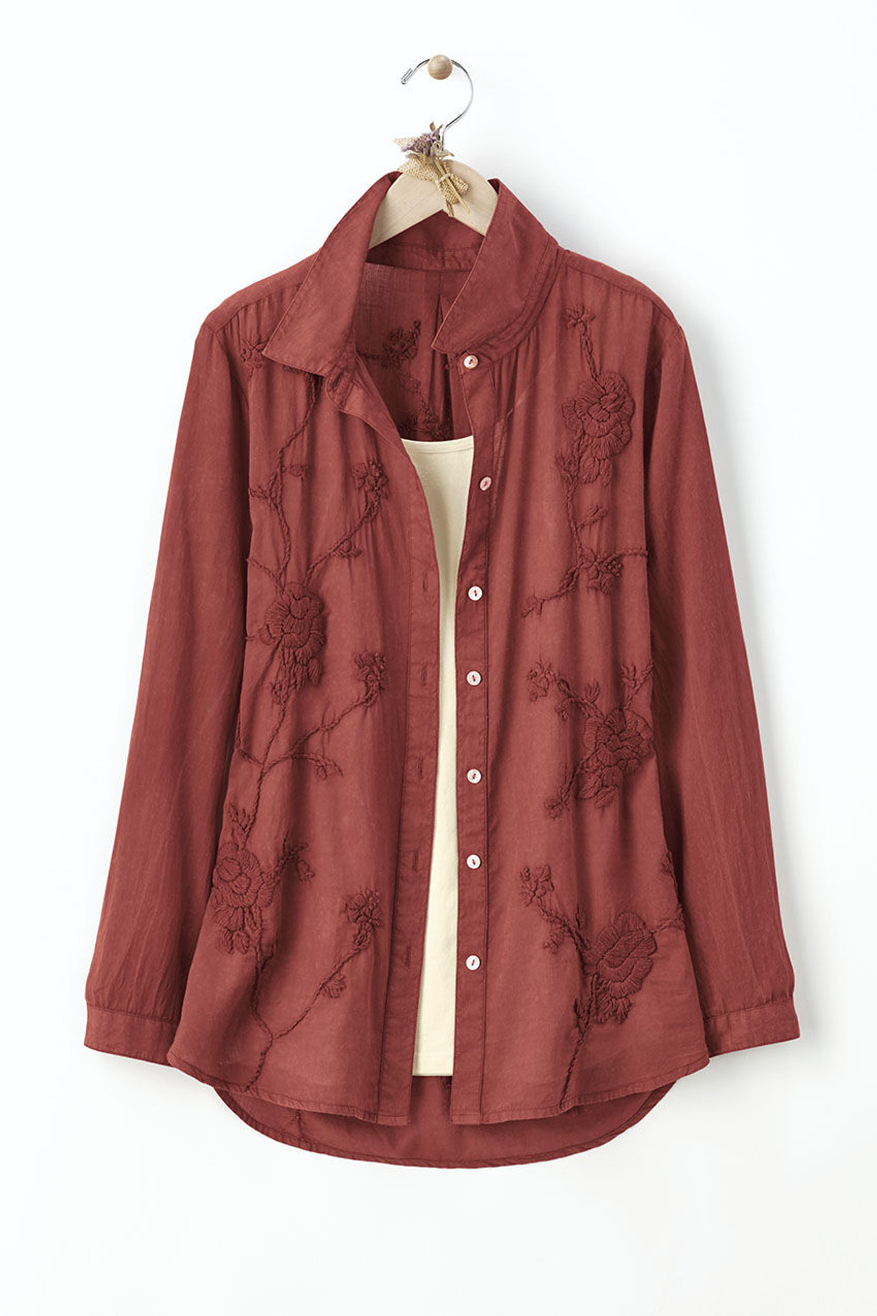 Hidden Garden Embroidered Tunic