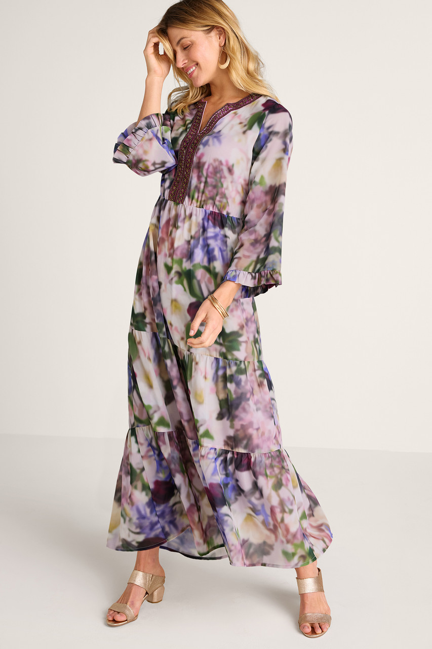 Baroque Maxi Dress