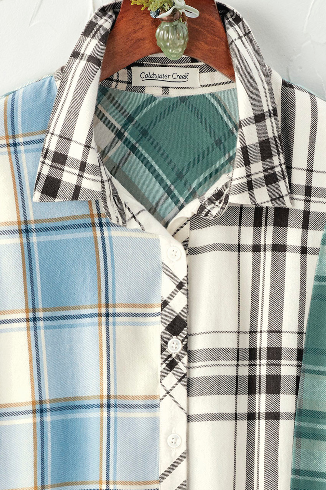 Into the Mix Plaid Tunic