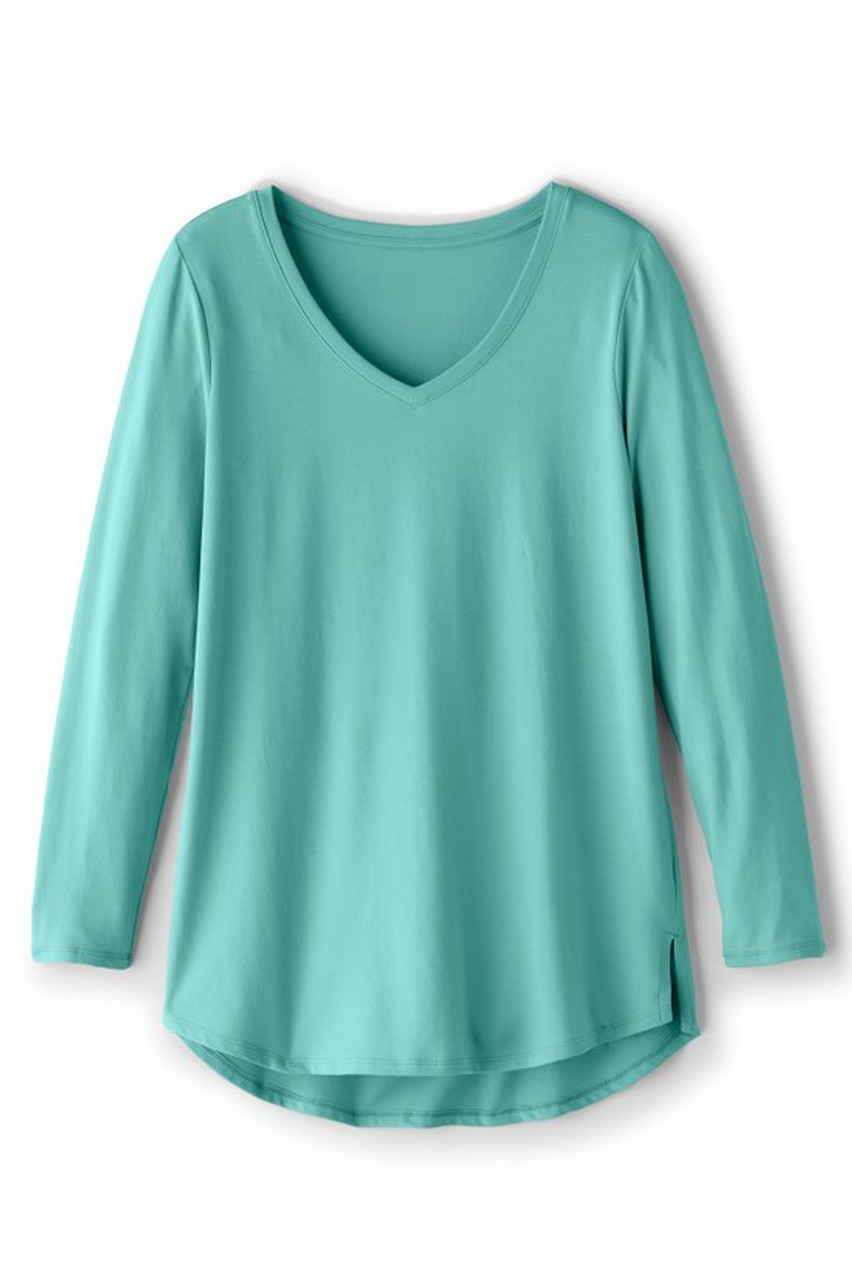 SoftEssential™ Supima® Isabel Long Sleeve Tunic