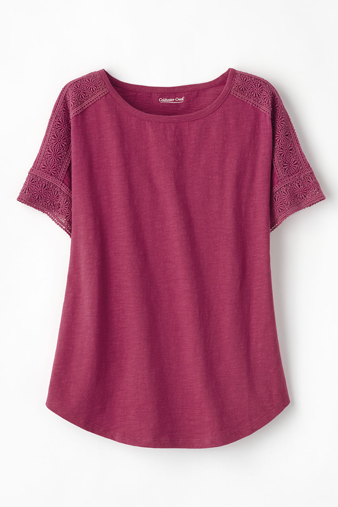 Little Lace 100% Cotton Tee