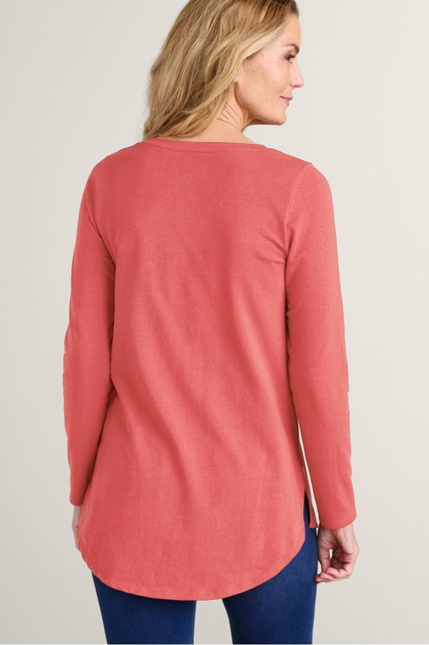 SoftEssential™ Supima® Isabel Long Sleeve Tunic