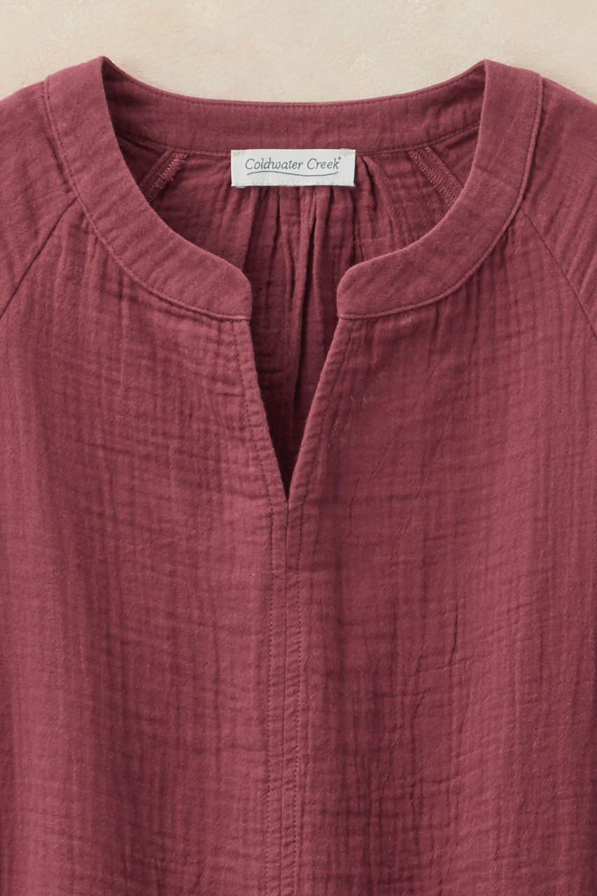 Summer Breeze Twist of Gauze Top