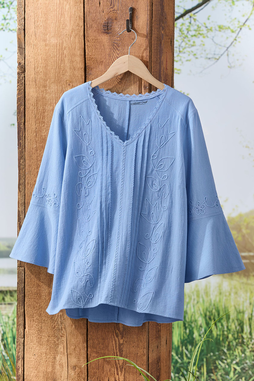 Summer Light Soutache Top