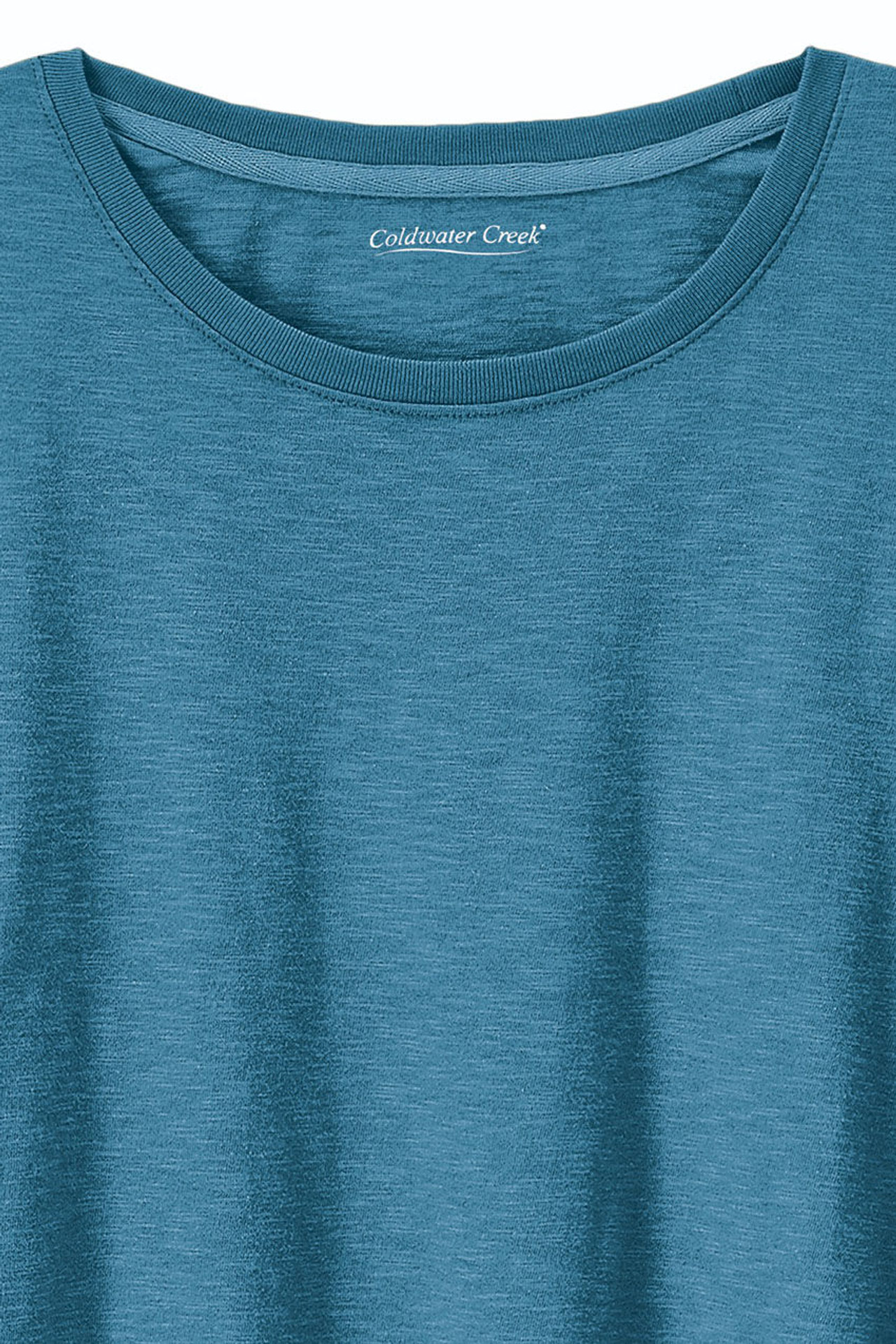 Just Right 3/4-Sleeve Slub-Knit Tee