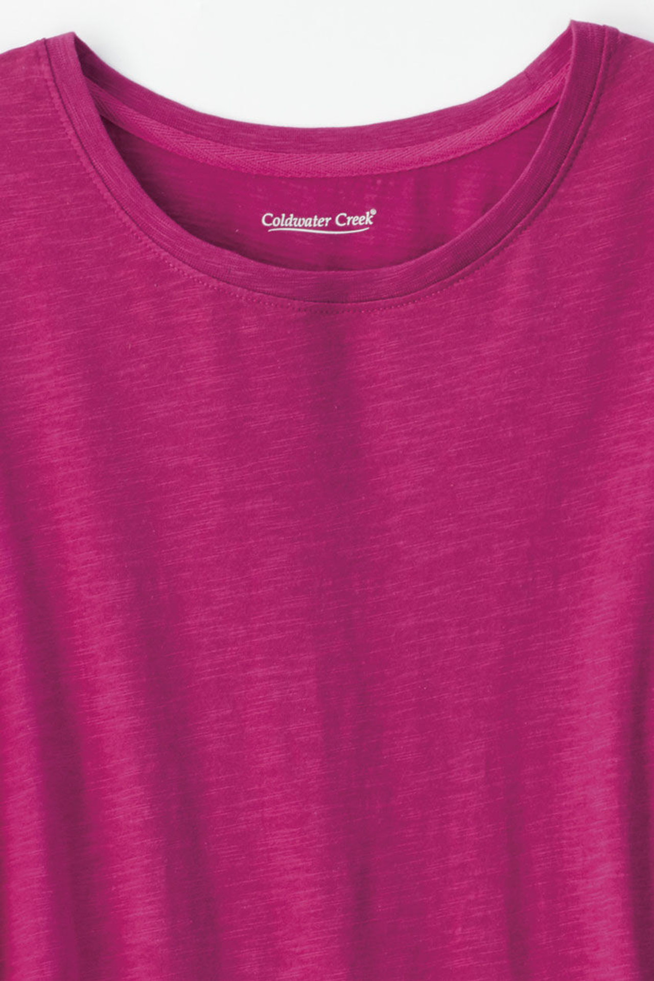 Just Right 3/4-Sleeve Slub-Knit Tee