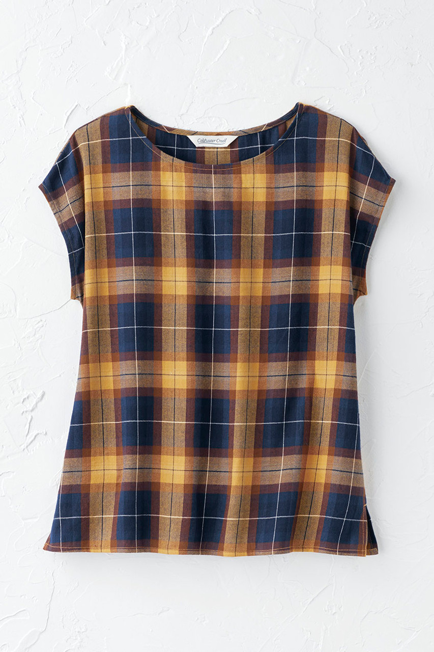 Autumn Plaid Shell