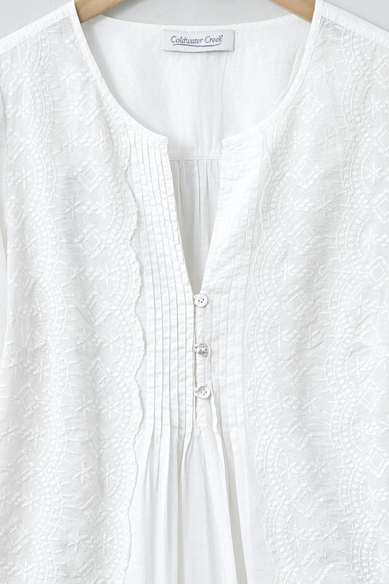 Simplicity Eyelet Blouse