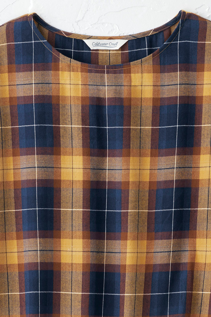 Autumn Plaid Shell