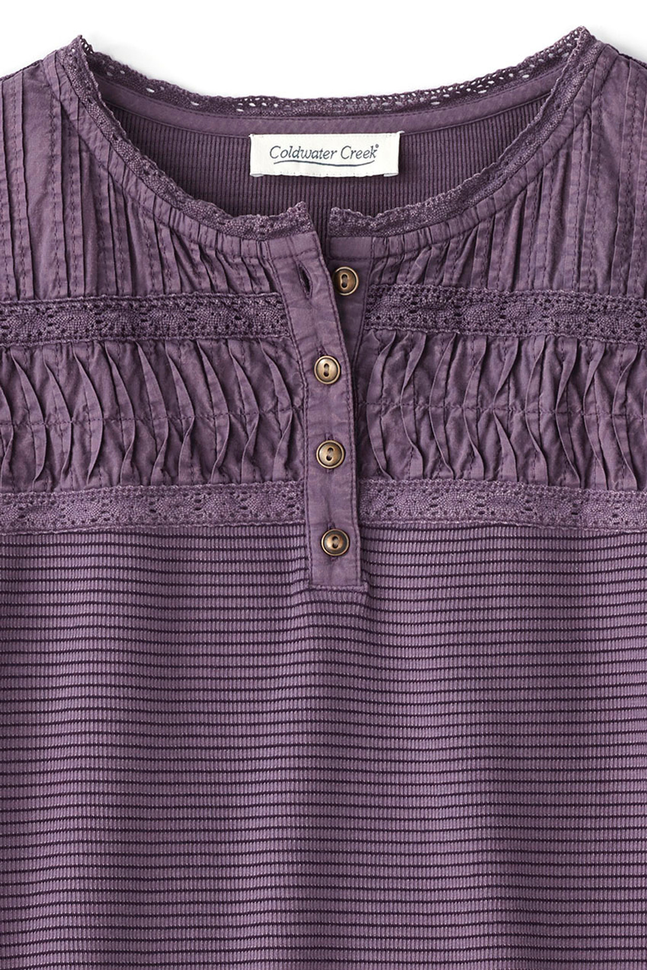 Textured Knit Henley