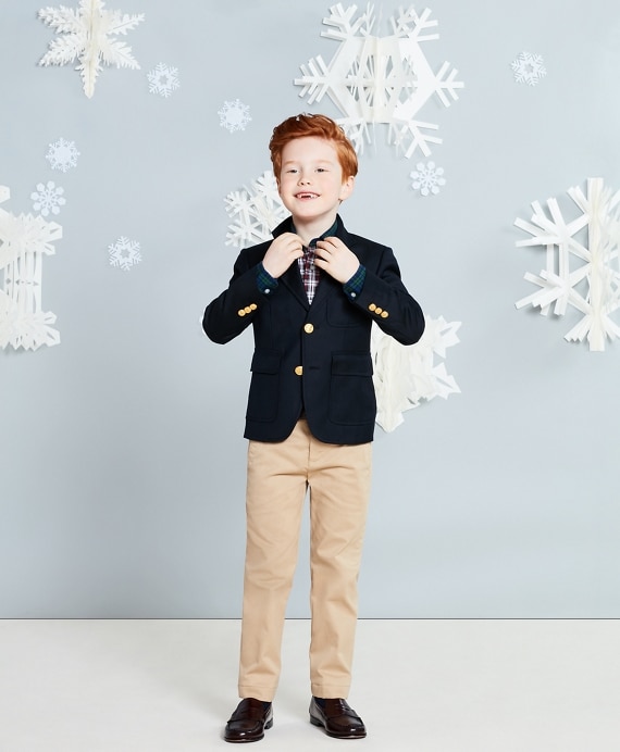 Boys Two-Button Prep Blazer