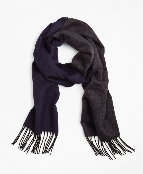 Double-Face Silk and Cashmere Scarf