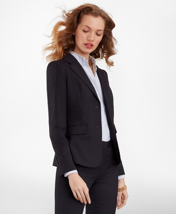 Wool Two-Button Jacket