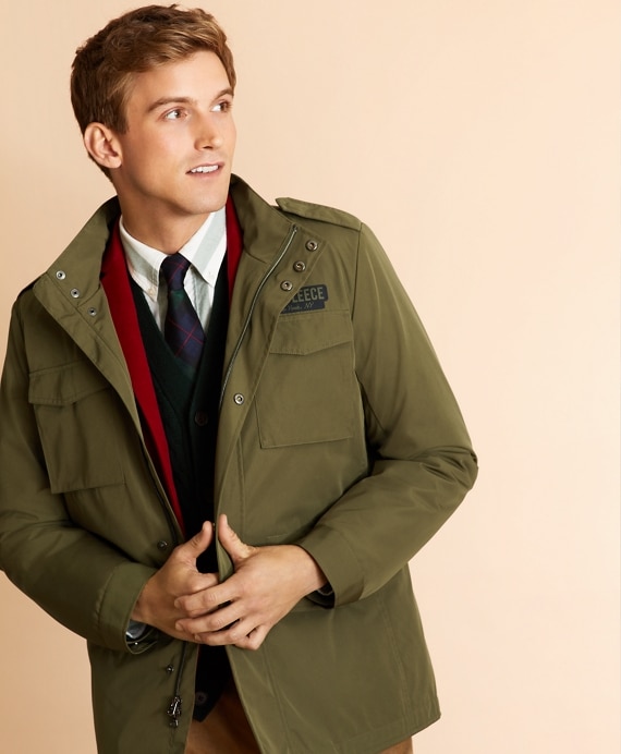 Four-Pocket Field Jacket with Removable Vest