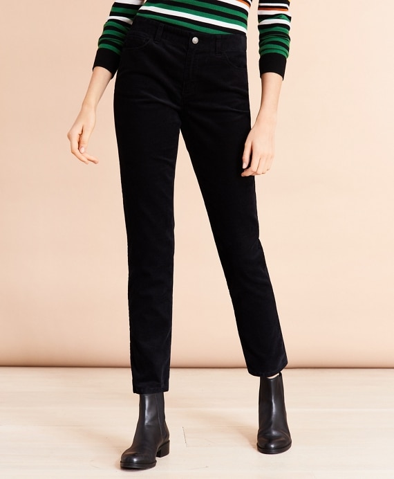 Stretch Corduroy Five-Pocket Pants