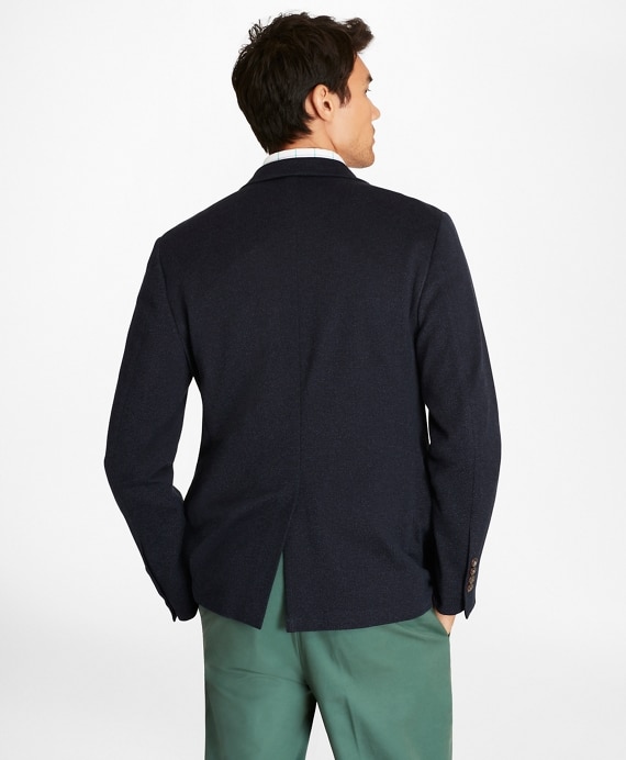 Regent Fit Two-Button Knit Blazer