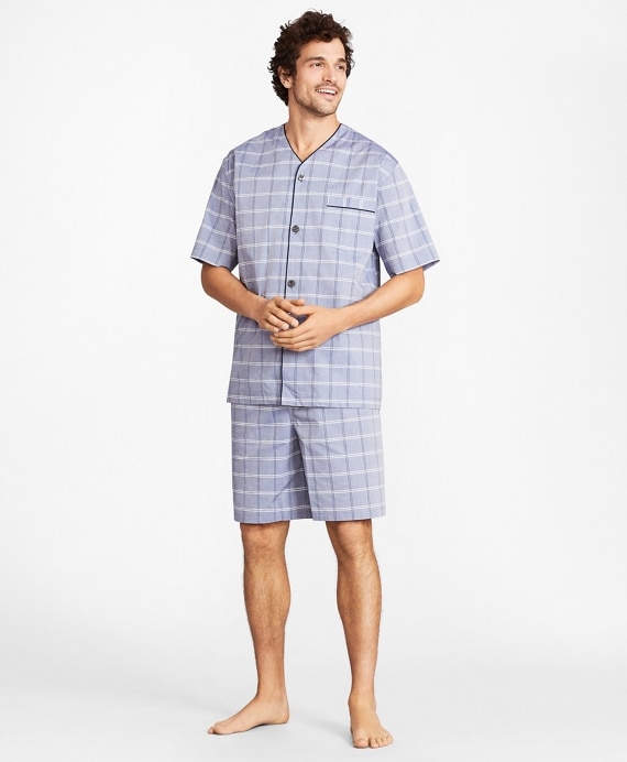 Plaid Short Pajamas