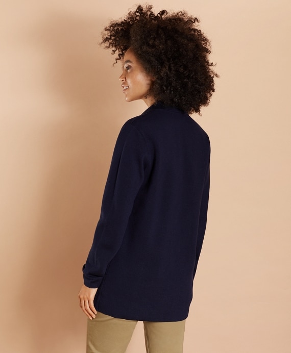 Merino-Wool Sweater Jacket